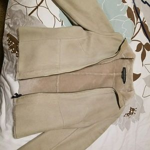 Adrienne Vittadini Shearling Jacket